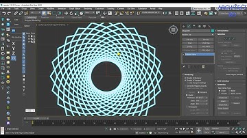 Make geometrical design in 3Ds max modeling easy geometry modeling in 3Ds max.