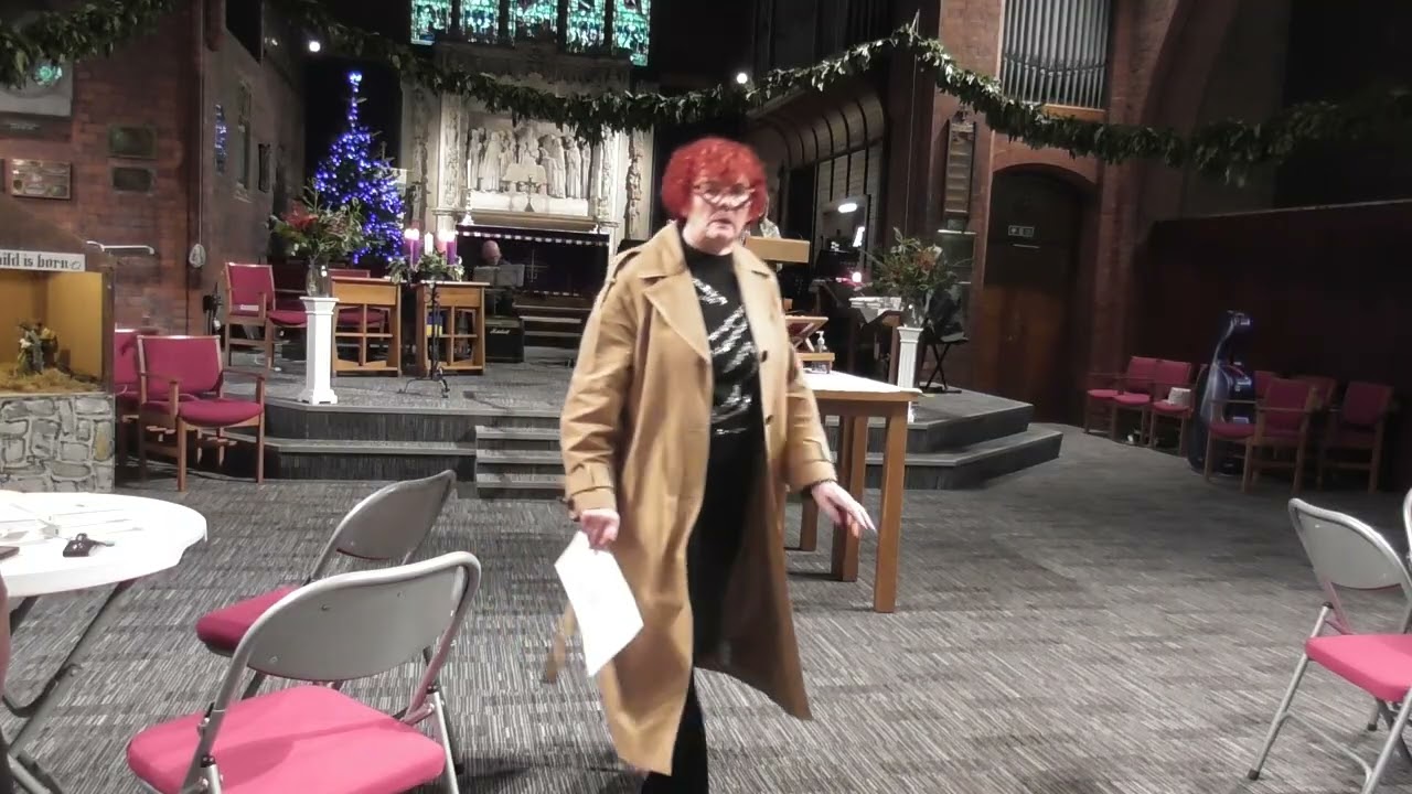 Cafe style Church with Holy Communion with Holy Trinity Formby 21 12 25