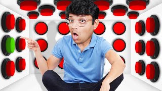 100 Buttons but ONLY ONE let’s you ESCAPE..