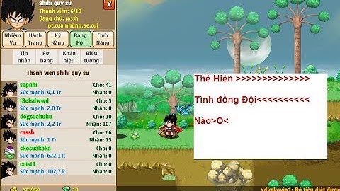 làm nv cùng bang hội