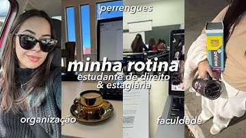 primeiro mês de estágio, meu apto alagou, organização, rotina nova & estudos #vlog