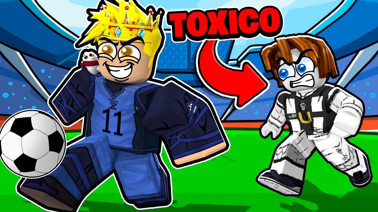 Troleando a NIÑO TOXICO en BLUE LOCK RIVALS 🤣