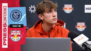 Daniel Edelman "We look back at this game & learn from it." | New York Red Bulls vs New York City FC
