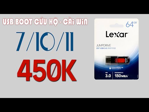 USB BOOT CỨU HỘ - CÀI WIN 7/10/11 | Hỗ trợ từ A-Z