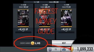 How to farm credits for EVERY LEVEL OF PLAYER [injustice mobile] (2020 strategy)