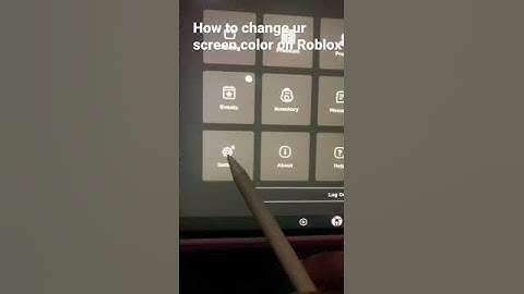 How to fix change ur screen color in Roblox mobile and computer