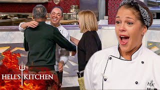 Emotional Reunion - Finalists Surprised By Family Visit | Hell&#39;s Kitchen