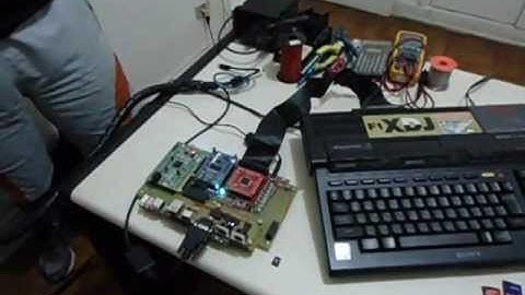 MSXARM First Demo - Hardware Test (best video quality with audio)