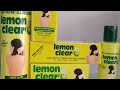 Lemon clear  que vaut la gamme lemon clear