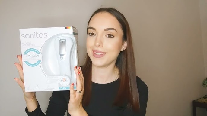 Sanitas UNBOXING IPL (Lidl - UV) YouTube 200 AC flashes 200,000 Epilator