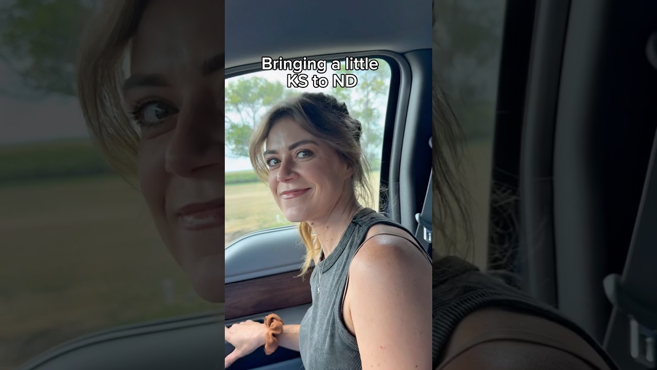 Bringing a little Kansas to North Dakota on accident 😏 