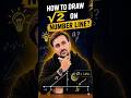 How to Represent √2 on Number Line? 🔥 | Class 9 Maths Shorts | Easy Method