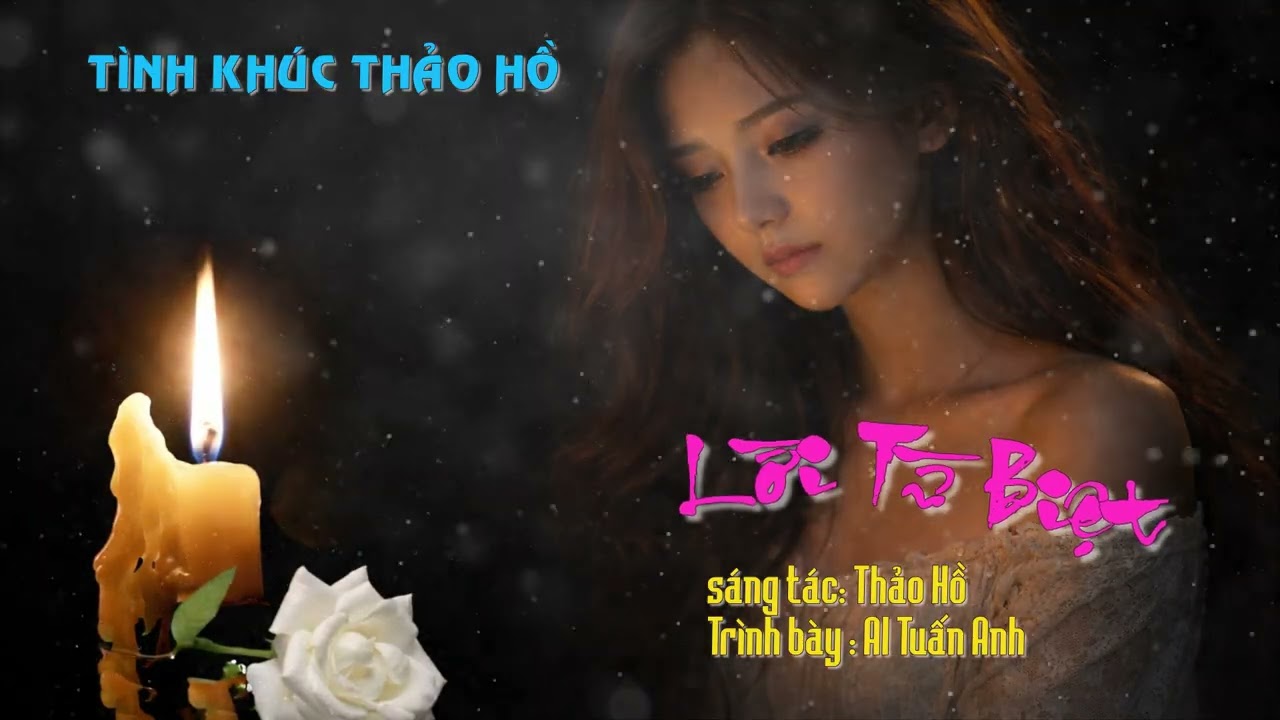 Lời từ biệt - sáng tác : Thảo Hồ- tb: AI Tuấn Anh