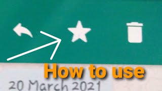 How to use star feature in WhatsApp #shorts screenshot 3