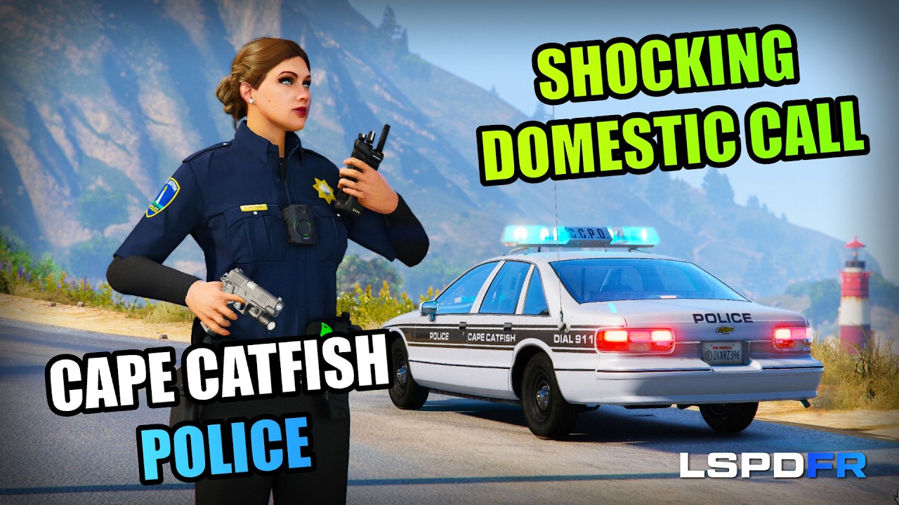 Playing GTA5 as Cape Catfish Police | GTA5 LSPDFR