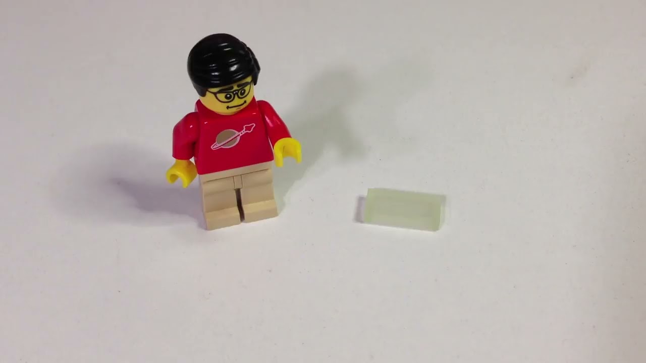 LED 30 Lego Element Daily Part 3069b 1x2 tile Glow in the Dark YouTube