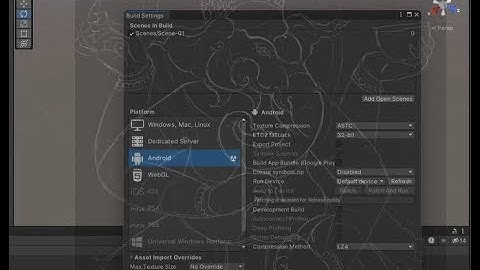 AR UNITY 2022 - 01/2 :  ขั้นตอน #2 : การตั้งค่า Switch Platform  ( (เน้นใช้ทำโปรเจค AR  ขั้นพื้นฐาน)
