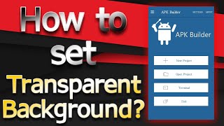 How to set Transparent Background in Activity Programmatically (Android JAVA)