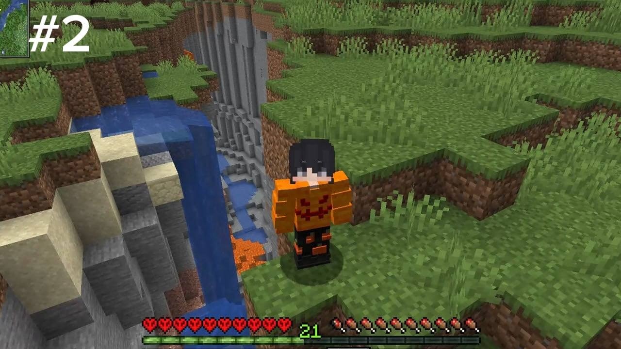 minecraft#2 هارد كور رحله كهفيه + لقينا دايموند؟؟💎⛏️