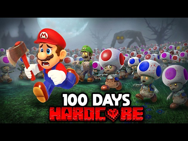 I Survived 100 DAYS In a ZOMBIE APOCALYPSE In Mario Odyssey...