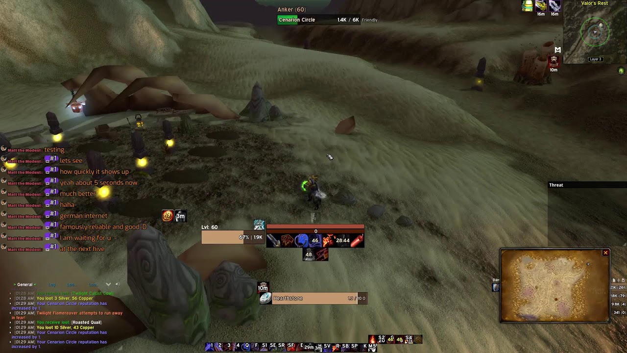 Silithus Questing WoW Classic Anniversary