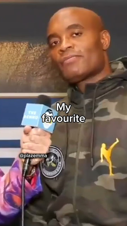 Anderson Silva's Favourite MMA Fighter #ufc #mma