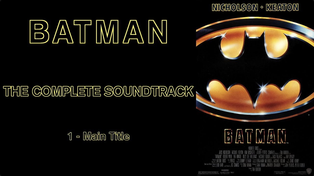 Batman: The Complete Soundtrack by Danny Elfman - YouTube