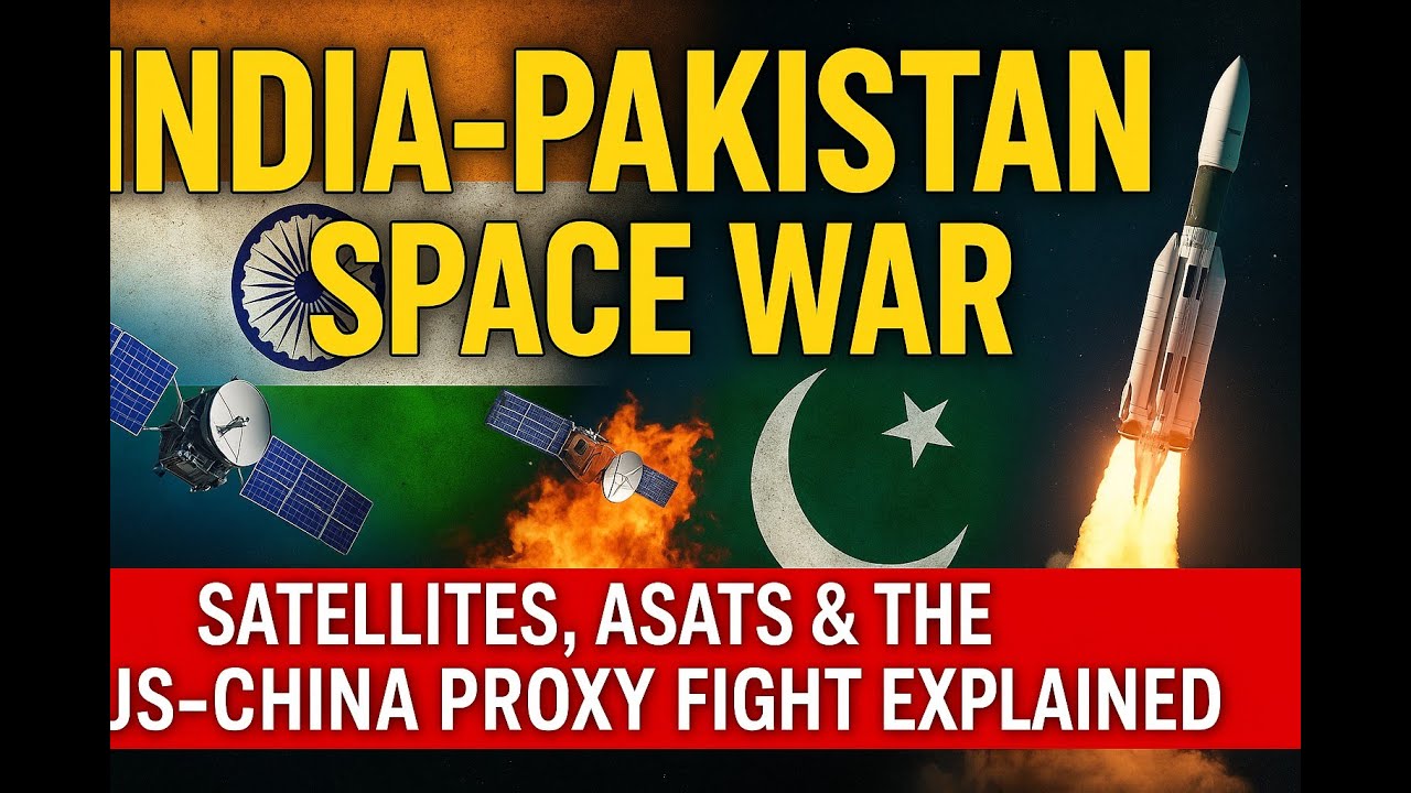 India Pakistan Space War Satellites, ASATs & the US China Proxy Fight Explained