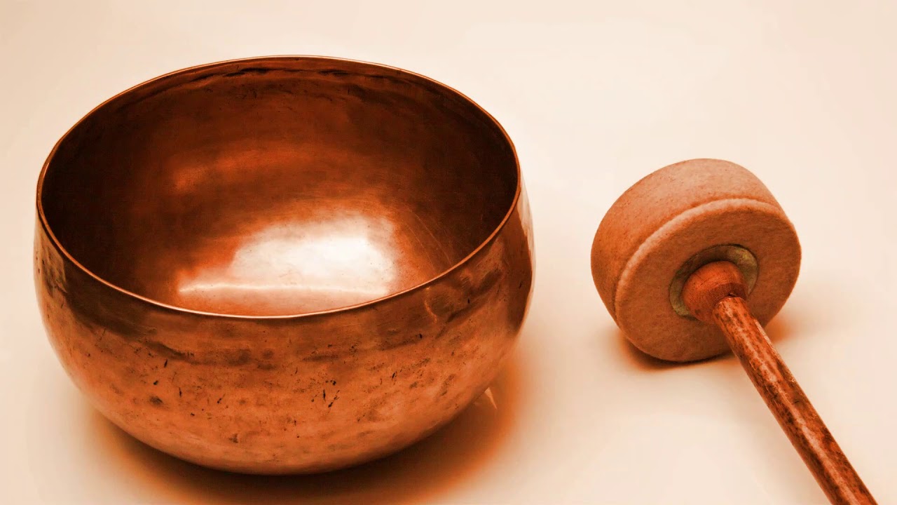 Calming Tibetan Singing Bowl, Water & Bird Sounds YouTube