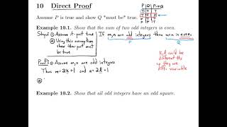 10 Direct Proofs