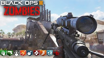 BLACK OPS 3 ZOMBIES "RUST" CUSTOM ZOMBIES MAP - INTERVENTION & BUYABLE ENDING! (BO3 Zombies)