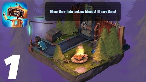 Tiny Robots Recharged Gameplay Part 1 | Intro and Walkthrough Gameplay (iOS)