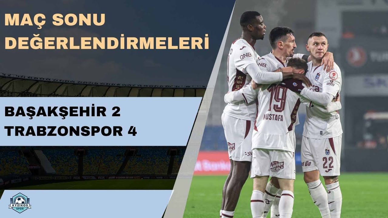 Başakşehir 2 - 4 Trabzonspor! Kupa Serüveni Sürüyor... Onuachu Topçu Oğlu Topçu...