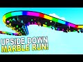 Adding an Upside Down Track to the Mega Marble Run! - Marble World Gameplay