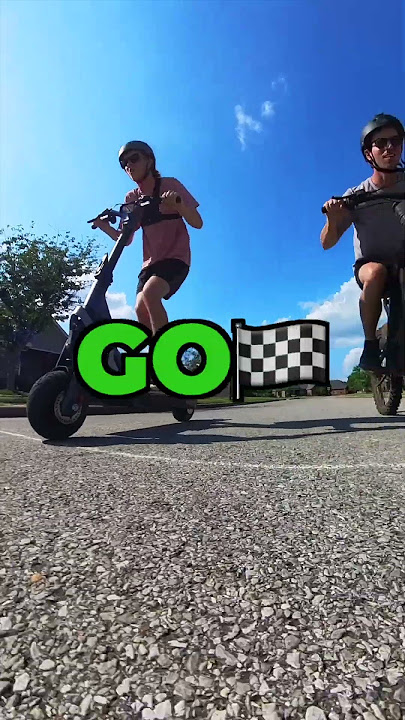 Drag Race! $4K Segway Scooter vs. $6K Dirt Bike 🛴 🏍️