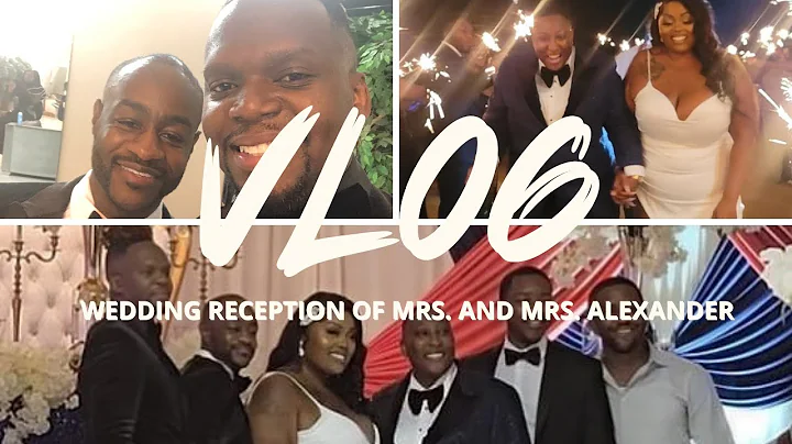 VLOG - WEDDING RECEPTION OF MRS. AND MRS. ALEXANDE...