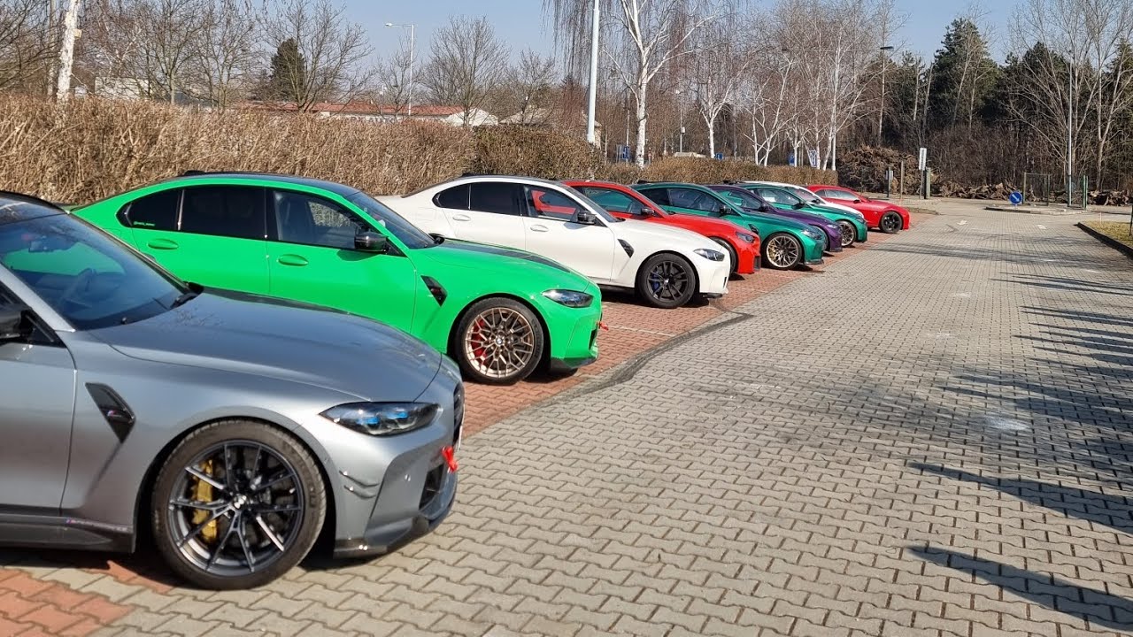 BMW M Cars terrorizing the streets