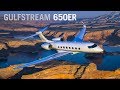 Gulfstream G650ER Business Jet Cabin Interior – AINtv