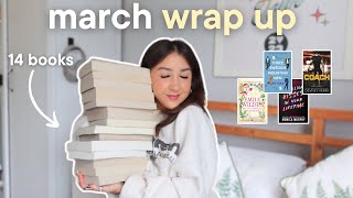 every single book i read in march💌🫶🏻 march wrap up!