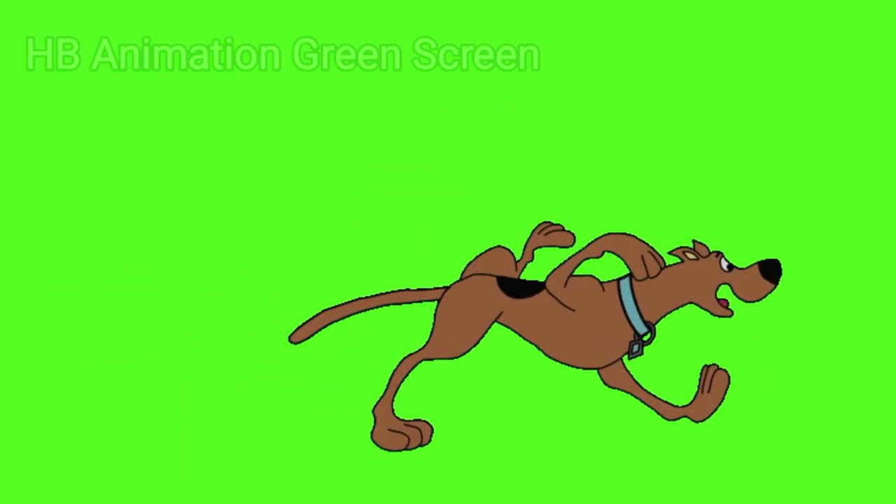 Scooby Doo! Animation (Green Screen) Animation green screen YouTube