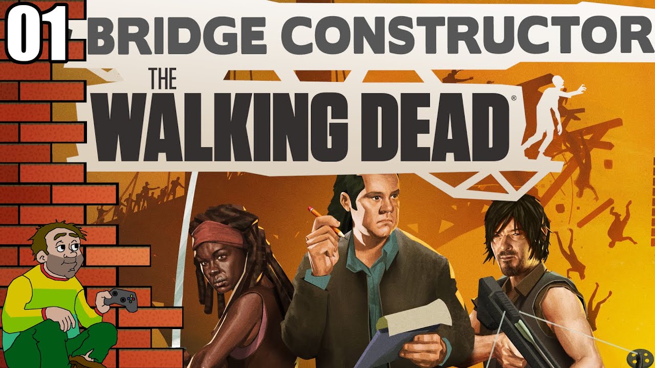 Bridge Constructor: The Walking Dead - Kill Walkers(Zombies) With Your Bridge Engineering Skills