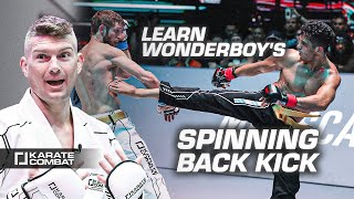 How to SPINNING BACK KICK with Stephen WONDERBOY Thompson