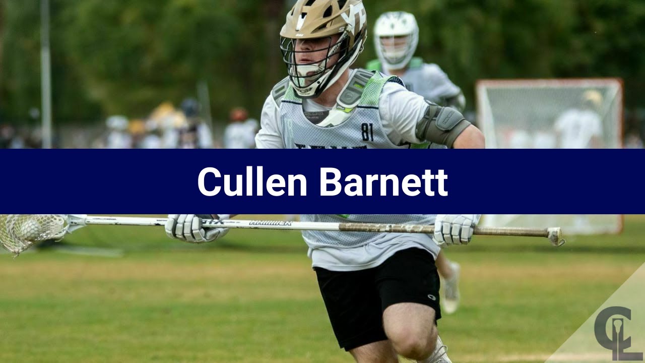 Cullen Lacrosse Highlights ID 2023 Def, LSM, Mid YouTube
