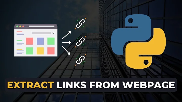 How to Extract Links from a Web Page using Python
