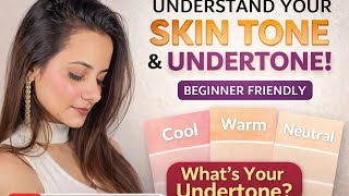 Wrong Foundation? 😱 Learn Your Skin Tone & Undertone | Beginner Guide (Day 4)