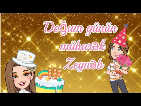 💐Doğum günün mübarək Zeynəb🎂💐С днём рождения Зейнаб  🎊 🎂💐 Happy birthday to Zeyneb🎊🎂