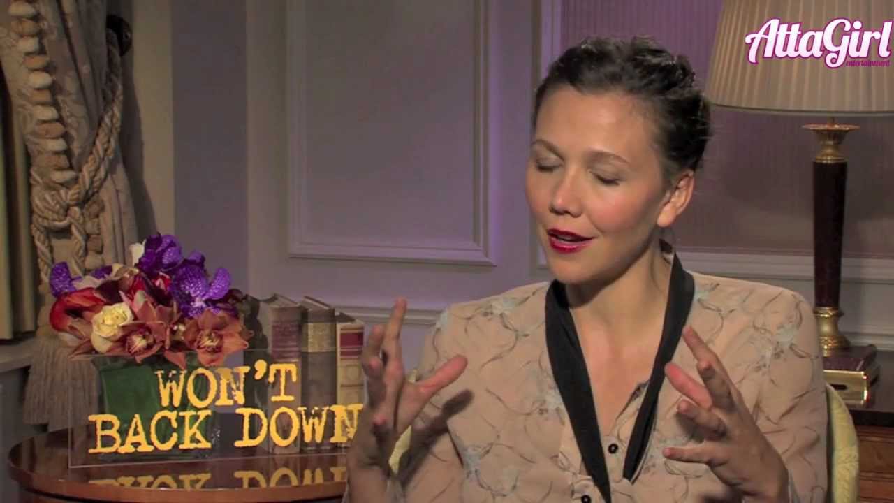 Maggie Gyllenhaal talks Won't Back Down with AttagirlTV