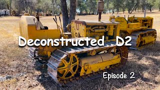 Caterpillar D2 5J1092SP Disassembling Ep. 2