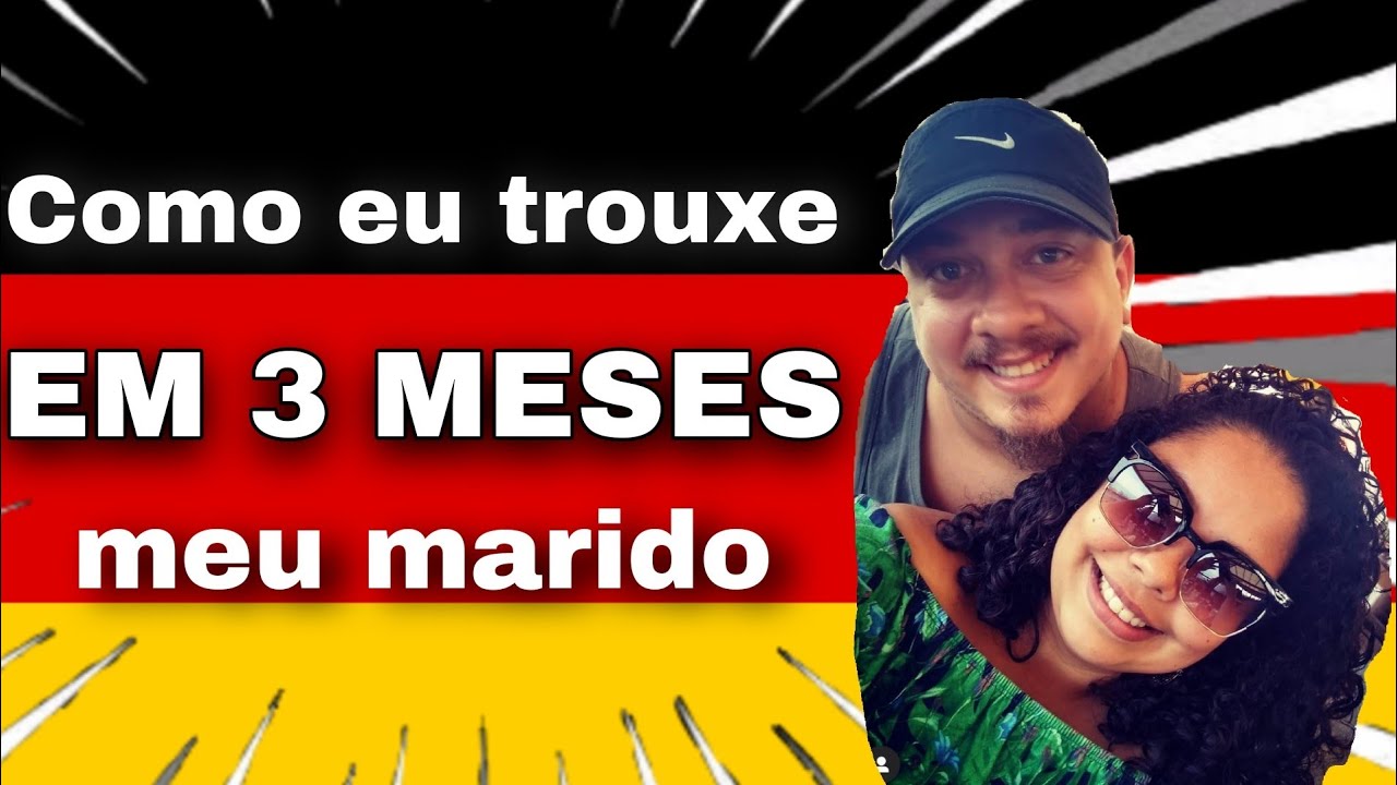 Como eu, Enfermeira, trouxe em 3 MESES meu marido para a Alemanha