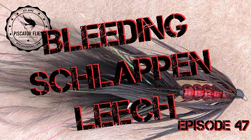 Fly Tying the Bleeding Schlappen Leech Fly Pattern